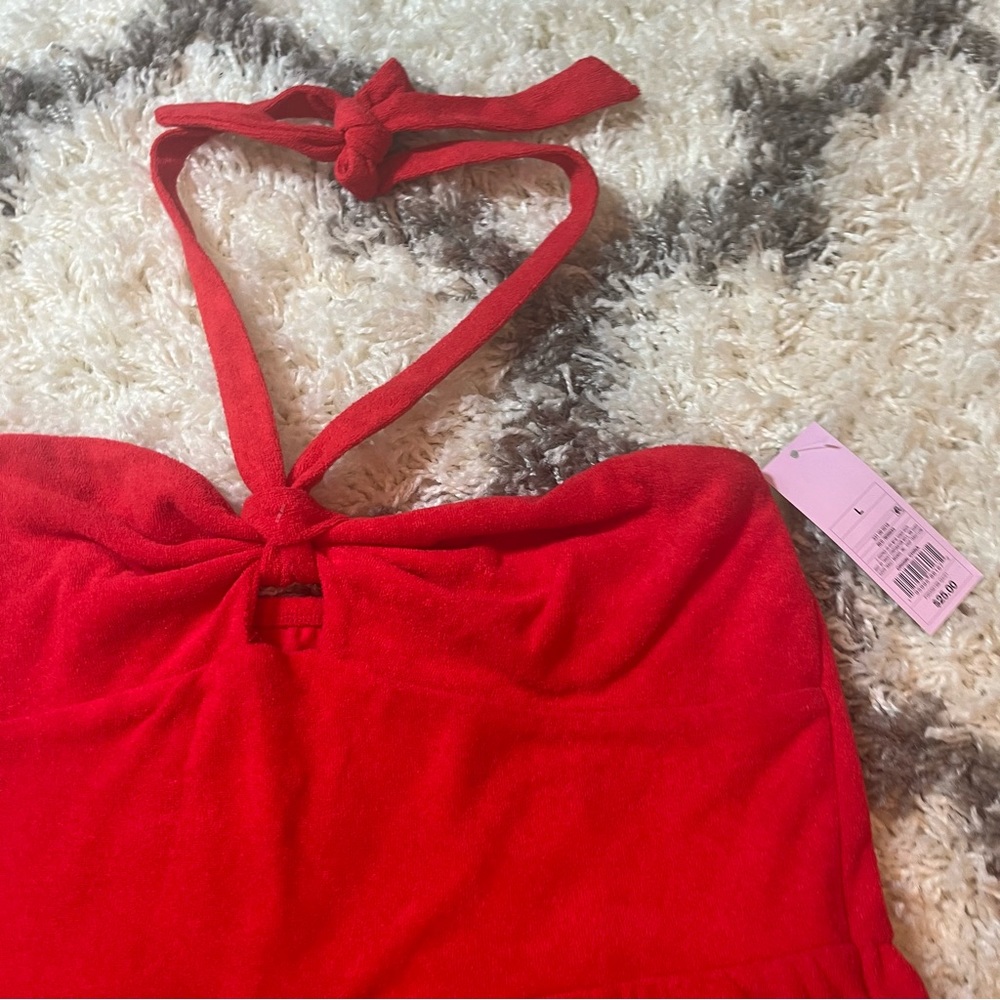 Wild Fable Women's Towel Terry Romper - Picture 6 of 7